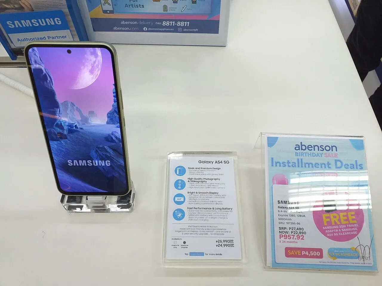 Foto 1 de 1: Samsung Galaxy A54 de 128 GB, liberado